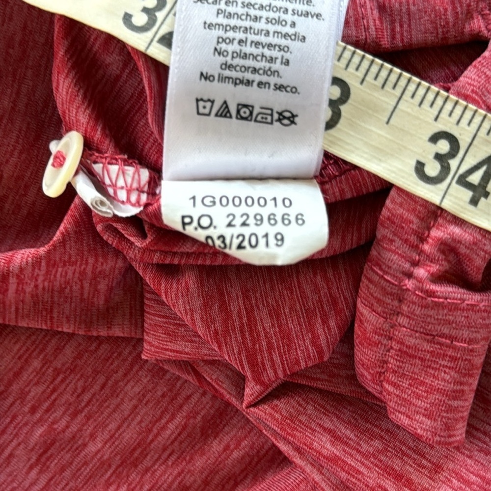 Vineyard Vines St. Kitts Bowline Fit Heathered Red Polo Shirt - Picture 9 of 10